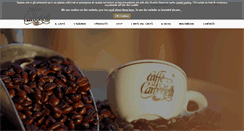 Desktop Screenshot of caffecarbonelli.it