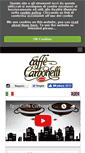 Mobile Screenshot of caffecarbonelli.it